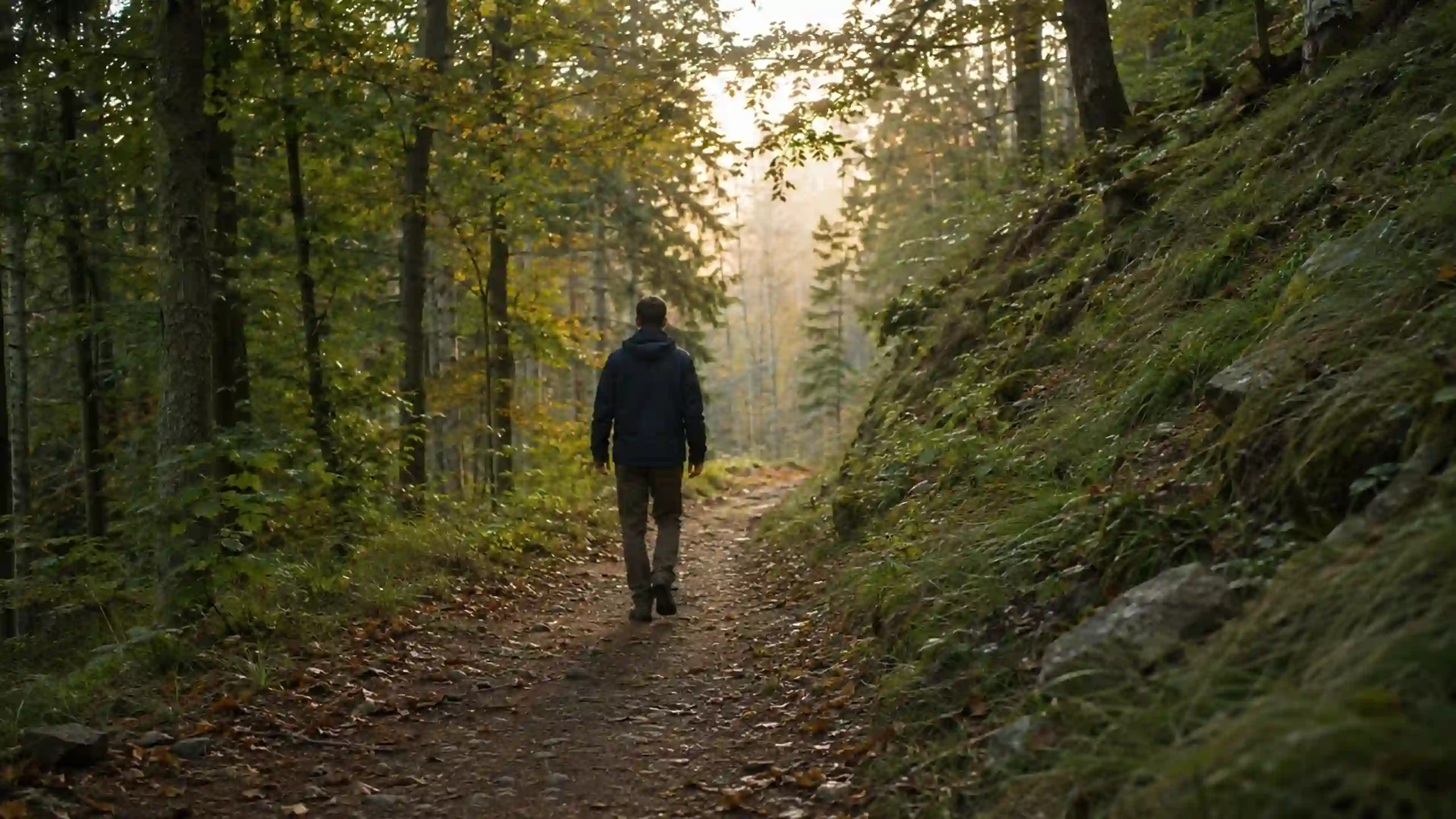 Človek kráča cestou vedený k pravde a nasledovaniu Pána Ježiša