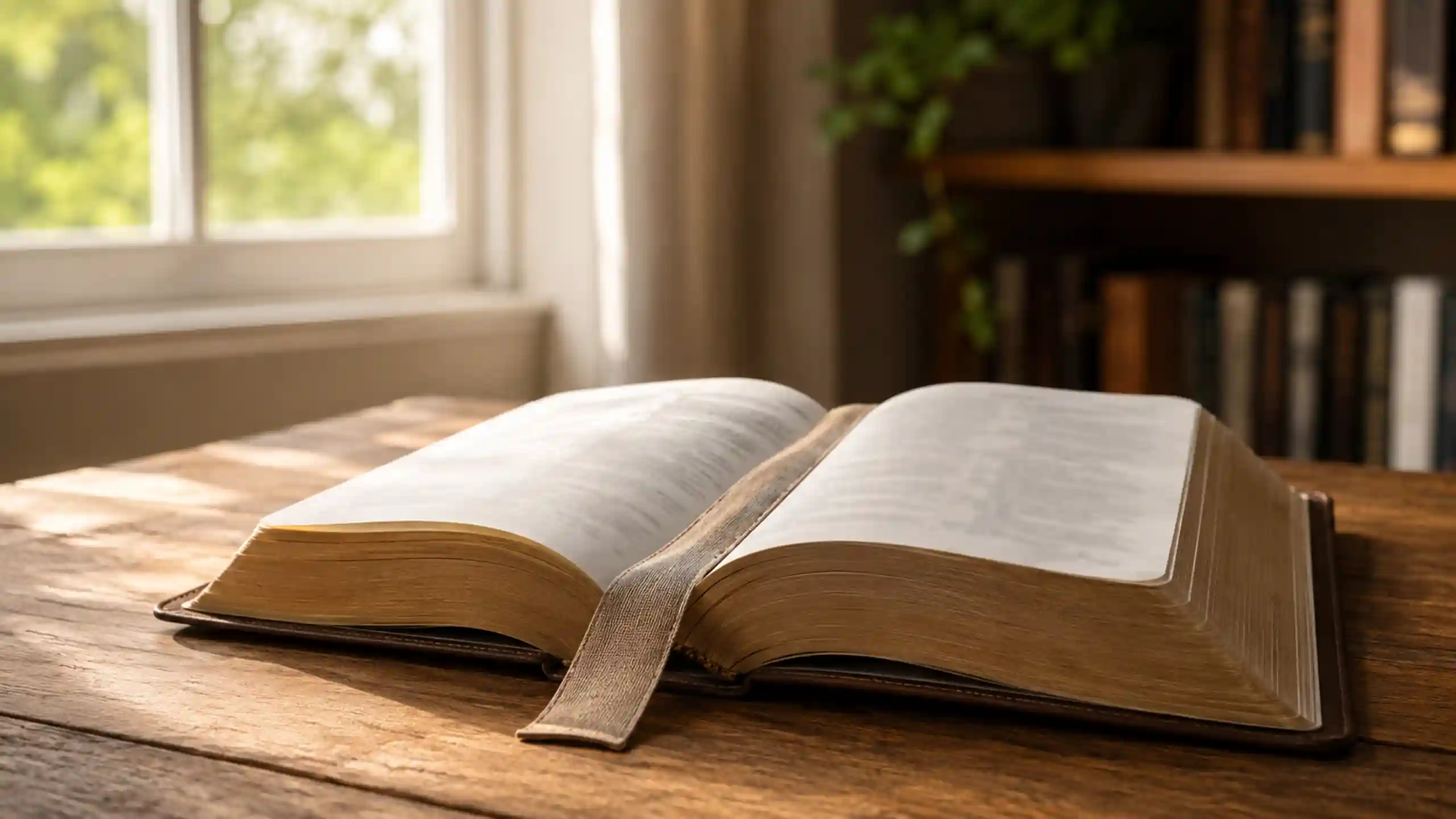 Otvorená Biblia pri Evanjeliu podľa Jána ukazuje cestu k poznaniu Boha v Pánu Ježišovi