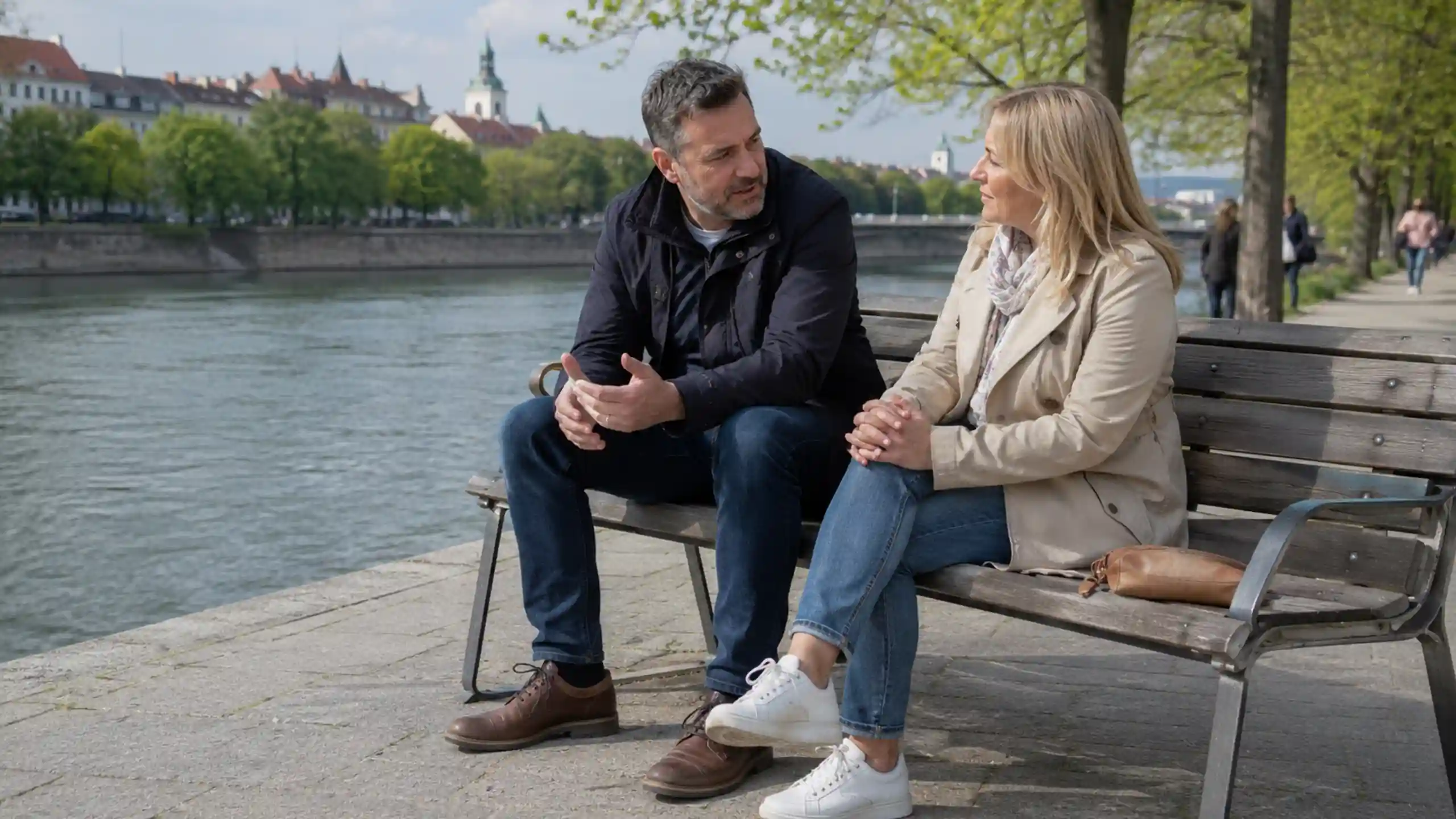 Manželia na lavičke si odpúšťajú a čistia si srdcia
