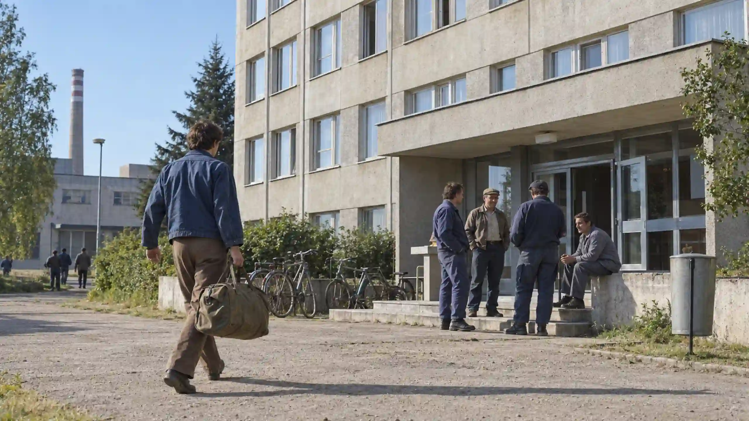 Alexander prichádza na robotníckej internát